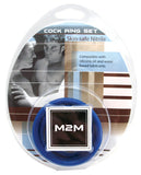 M2M Nitrile Cock Ring - Pack of 3 Dark Blue