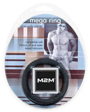 M2M Mega Nitrile Cock Ring - Large Black