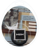 M2M Mega Nitrile Cock Ring - Small Black