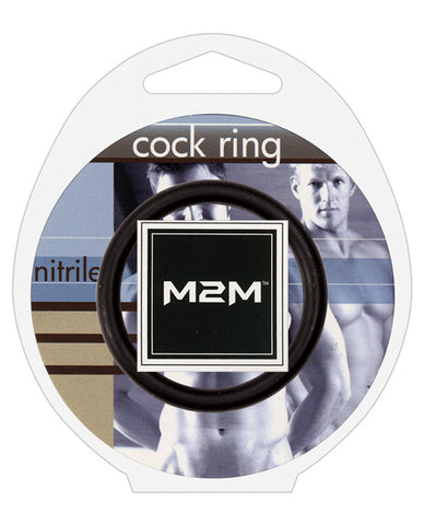 M2M 1.75" Nitrile Cock Ring - Black