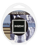 M2M 1.5" Nitrile Cock Ring - Black