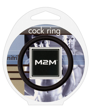 M2M 2" Nitrile Cock Ring -  Black