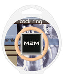 M2M 1.75" Nitrile Cock Ring - Nude