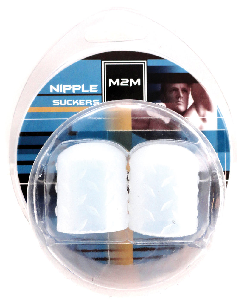 M2M Silicone Nipple Suckers Medium - Clear