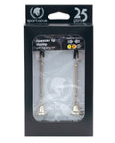 Spartacus Adjustable Tweezer Nipple Clamps w-Bells