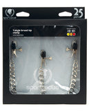 Spartacus Y-Style Broad Tip Nipple Clamps & Clit Clamp