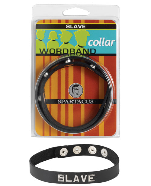 Spartacus Slave Word Collar