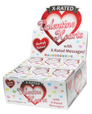 X-Rated Valentine Candy - 1.6 oz Boxes Display of 24