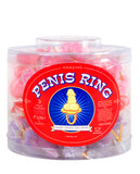 Penis Candy Ring - Display of 30