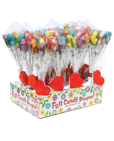 Candy Penis Bouquet - Display of 12