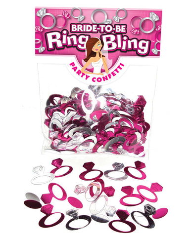 Bride-to-Be Ring Bling Party Confetti