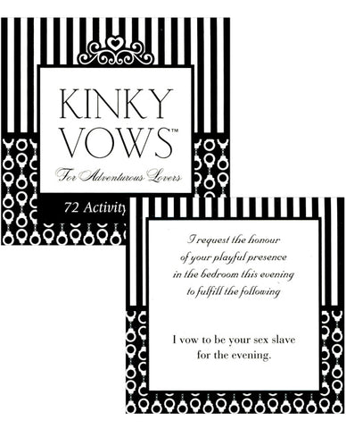 Kinky Vows for the Adventurous Lovers - 72 Activity Cards