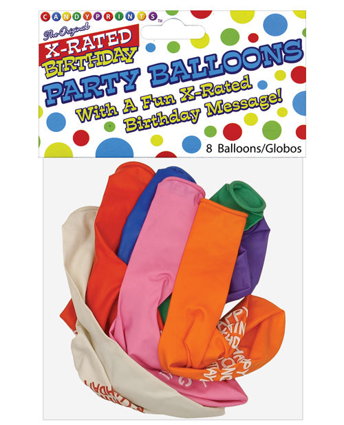 11" Happy Fucking Birthday Balloons - Bag of 8