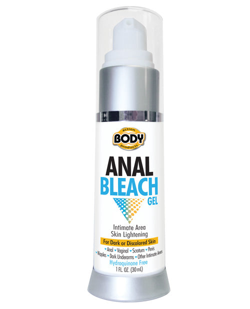 Body Action Anal Bleach Gel 1 oz