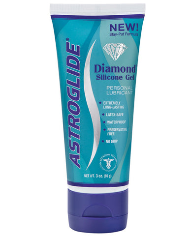 Astroglide Diamond Silicone Gel Lubricant - 3 o Bottle