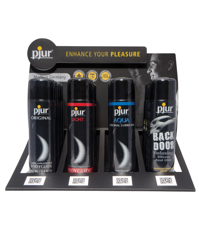 Pjur 2017 Best Sellers Counter Display - Asst. Black Display of 16