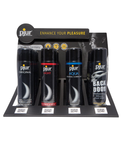 Pjur 2017 Best Sellers Counter Display - Asst. Black Display of 16