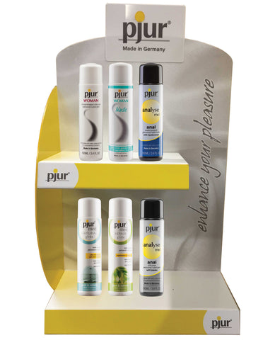 Pjur 2017 White Bottle Counter Display - Asst. Display of 36