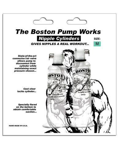 Boston Pump Works Nipple Cylinders 3-4 " - Pair