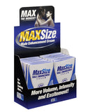 Max Size Male Enhancement Cream - Foil Packet Display of 24
