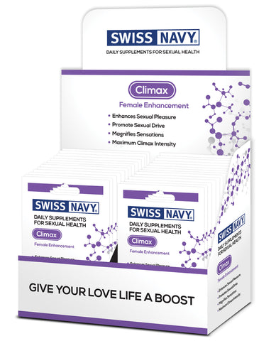 Swiss Navy Climax for Her Display - Pack of 2 Display of 24