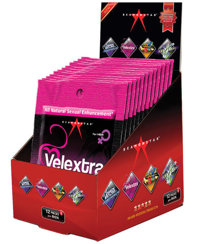Velextra - 2 Tablet Packs Display of 12