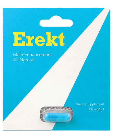 Erekt Sexual Supplement for Men - 1 Capsule Blister
