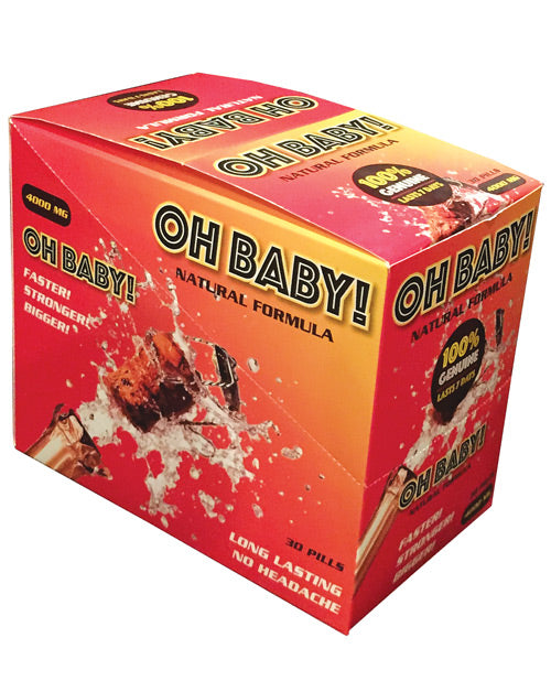 Oh Baby Male Sexual Supplement Display - Box of 30