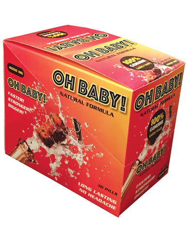 Oh Baby Male Sexual Supplement Display - Box of 30