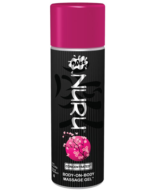 Wet Nuru Concentrated Waterbased Body On Body Massage Gel - 8.8 oz. Bottle