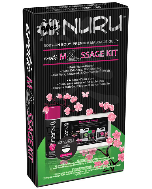 Wet Nuru Body On Body Massage Kit