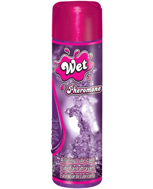 Wet Pheromone Alluring Water Based Personal Lubricant - 3.5 oz Bottle