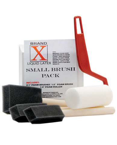 Brand X Foam Brush Small Pack - Pack of 4