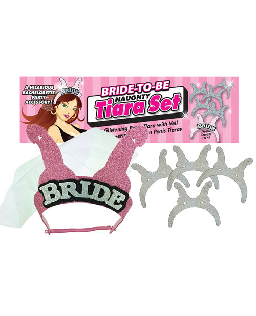 Bride to Be Naughty Tiara Set