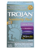 Trojan Sensitivity Pack Condoms - Box of 10