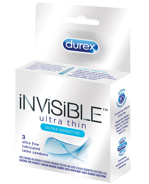 Durex Invisible Ulta Thin Condom - Box of 3