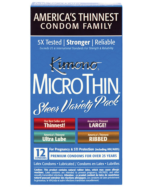 Kimono Micro Thin Variety Pack - Box of 12