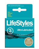 Lifestyles Ultra Lubricated - Box of 3