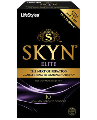 Lifestyles SKYN Elite Ultra Thin Condoms - Pack of 10