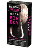 Beyond Seven Mega Big Boy Condom - Pack of 12