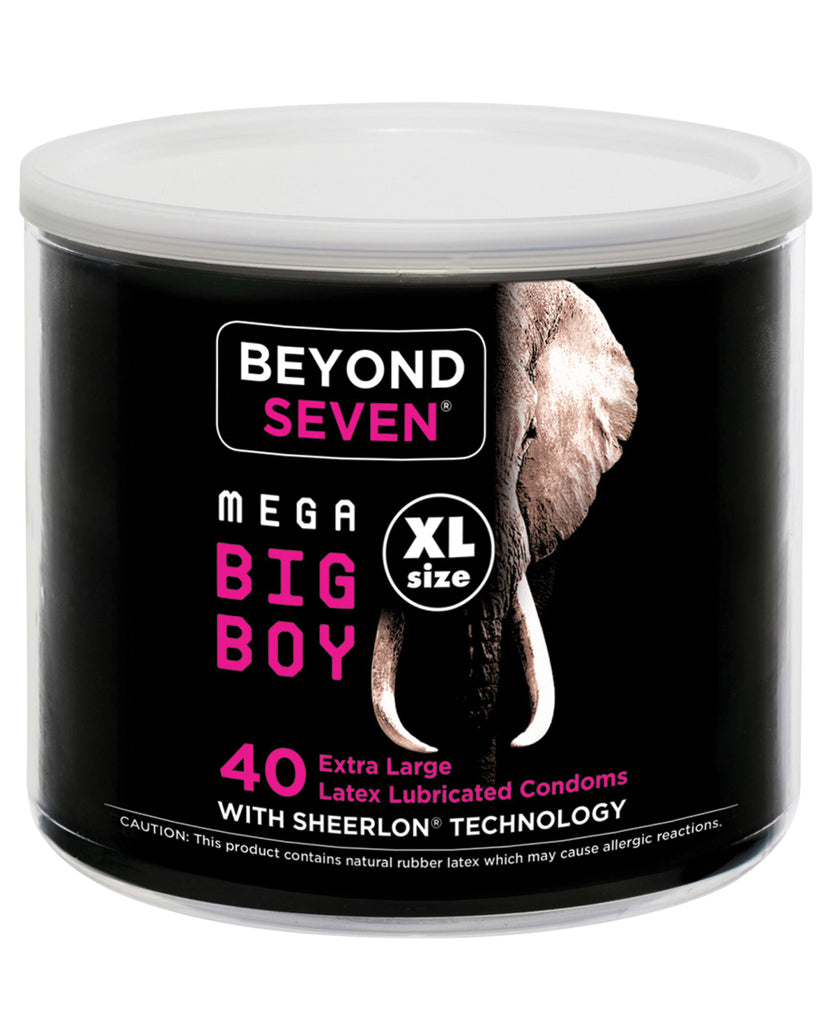 Mega Big Boy Condom Display - Bowl of 40