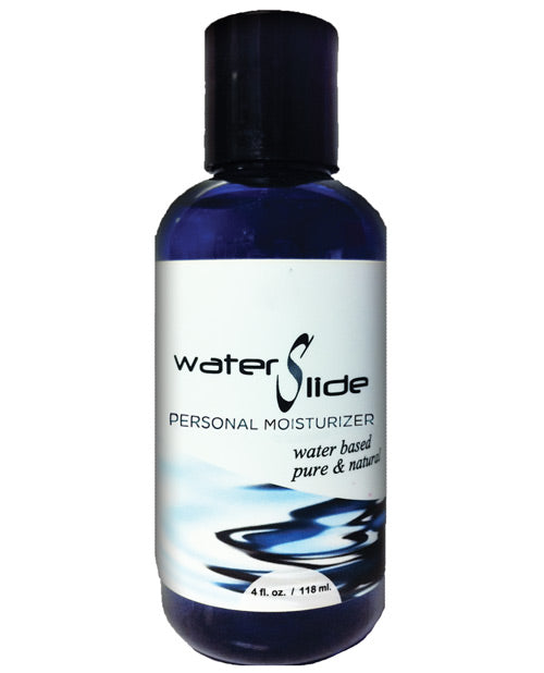 Earthly Body Waterslide Personal Lubricant w-Carrageenan - 4 oz Bottle