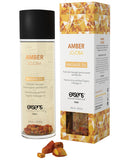 EXSENS of Paris Organic Massage Oil w-Crystals - Amber Jojoba