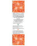 EXSENS of Paris Organic Massage Oil w-Stones - Carnelian Apricot