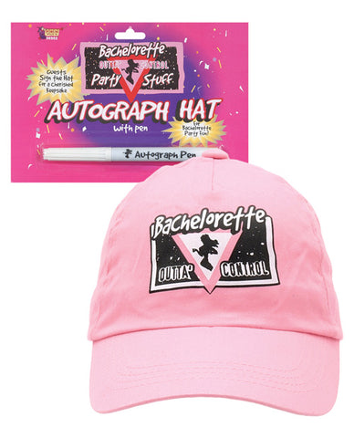 Bachelorette Autograph Hat w-Pen