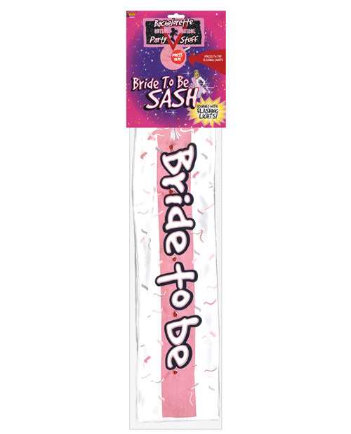 Bride to Be Flashing Sash