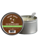 Earthly Body Suntouched Hemp Candle - 6.8 oz Round Tin Naked in the Woods