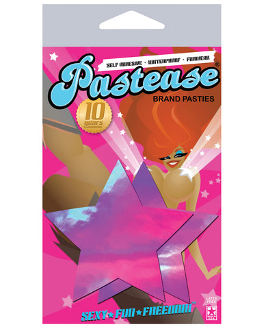 Pastease Hologram Star - Pink O-S