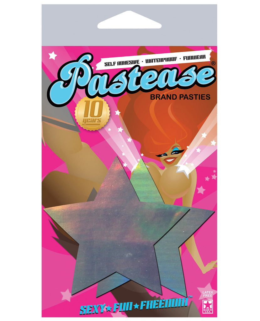 Pastease Hologram Star - Silver O-S