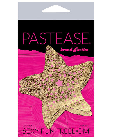 Pastease Gold Liquid Glitter Starfish O-S